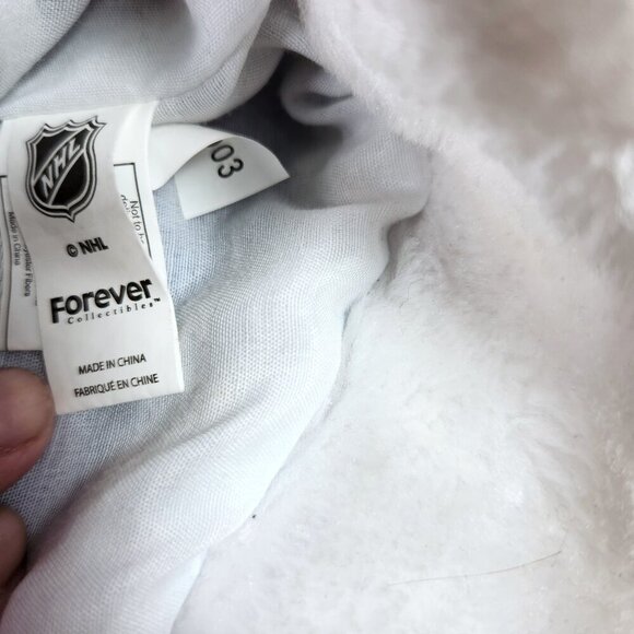 Edmonton Oilers NHL Santa Hat Unisex Adult Christmas Hat Colourblock Pom Pom - Picture 8 of 9